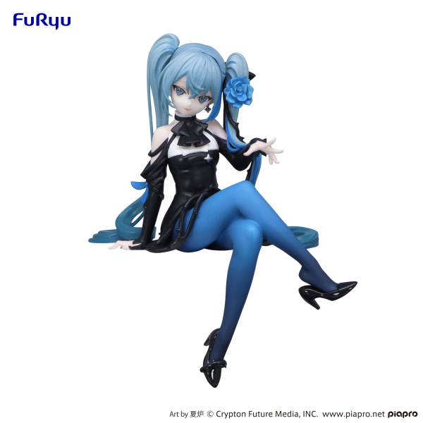 Hatsune Miku Noodle Stopper Figure -Blue Rose- | 4582655076433