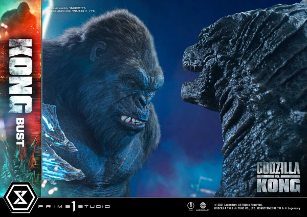 Prime 1 Studio Life Size Bust Godzilla vs Kong (Film) Kong | 4580708032122