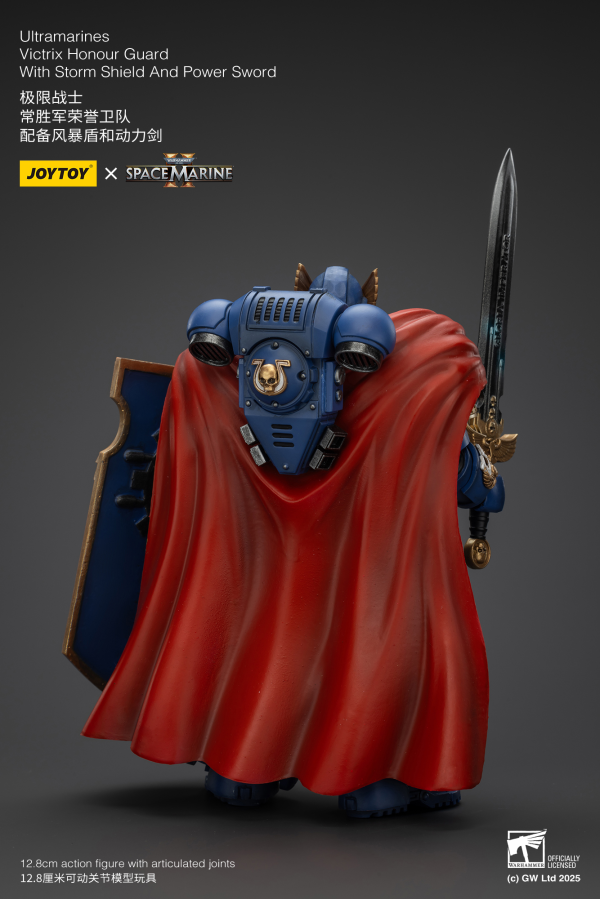 JOYTOY Ultramarines Victrix Honour Guard with Storm Shield And Power Sword | 6927054401345