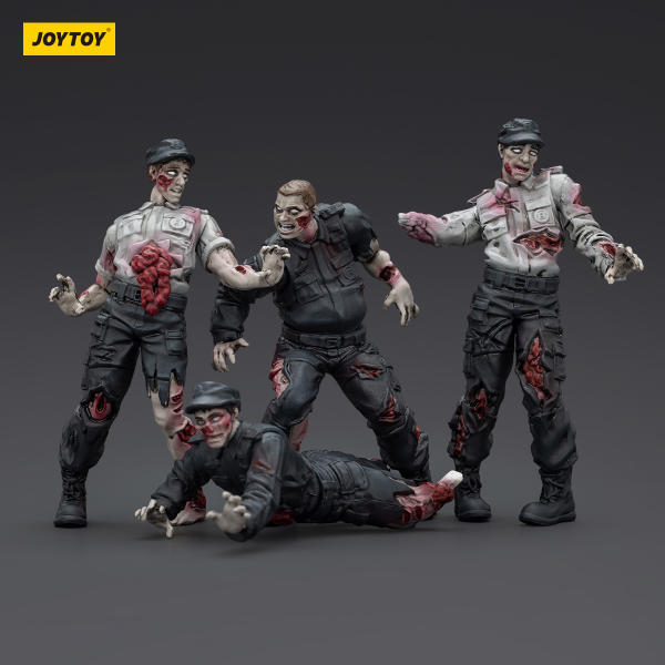 JOYTOY Dark Source Zombie Figure Security Guards | 6927054401543