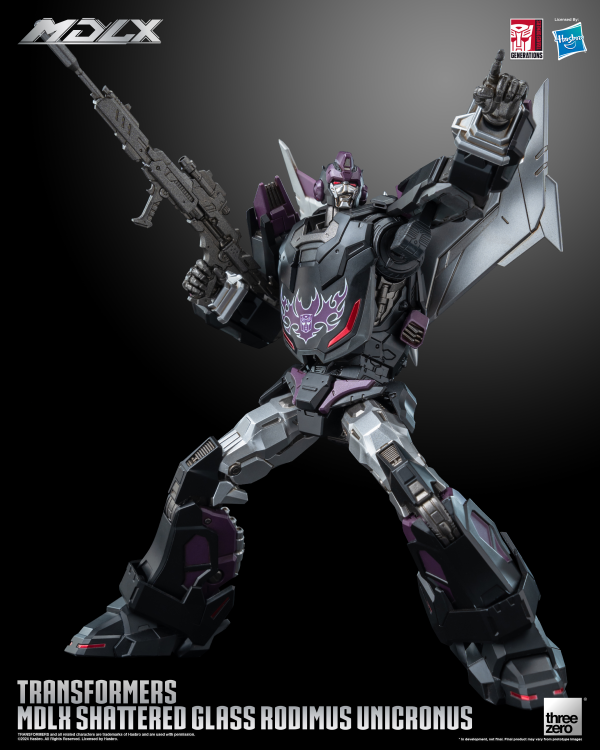 threezero Transformers - MDLX Shattered Glass Rodimus Unicronus | 4895250814110