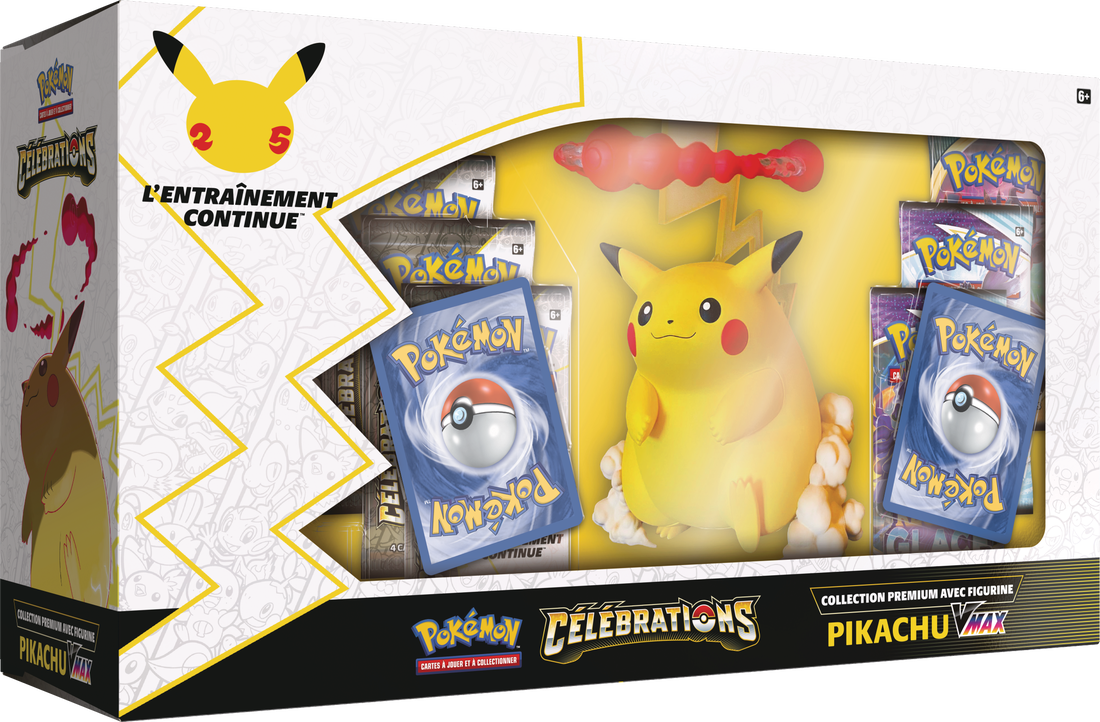 Pokemon Celebrations Pikachu VMAX Premium Figure Collection | 0820650809408