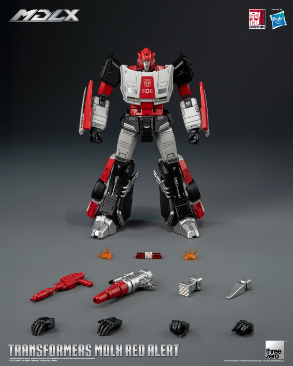 threezero Transformers - MDLX Red Alert | 4895250817388
