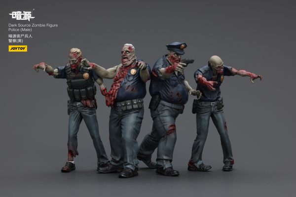 JOYTOY Dark Source Zombie Fiqure Police (Male)(6927054401635)