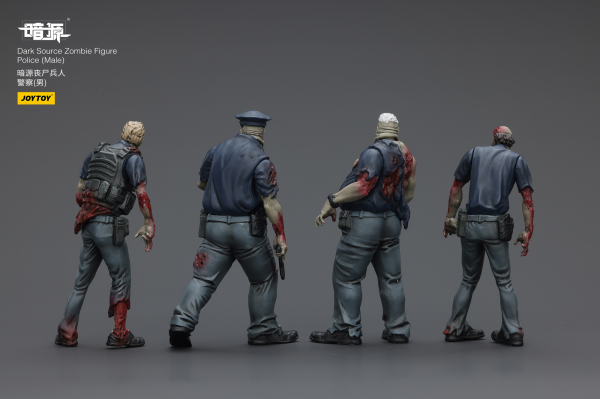 JOYTOY Dark Source Zombie Fiqure Police (Male)(6927054401635)