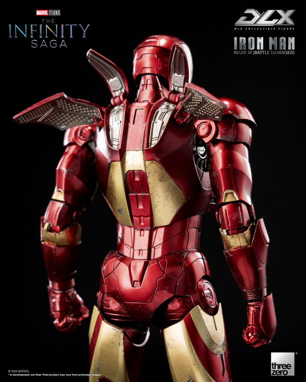 threezero Marvel Studios: The Infinity Saga DLX Iron Man Mark 3 (Battle Damaged) | 4895250817555