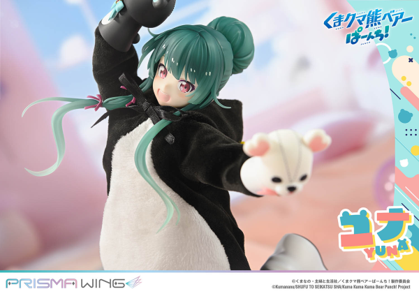 Prime 1 Studio PRISMA WING Kuma Kuma Kuma Bear Punch! Yuna 1/7 Scale Pre-Painted Figure | 4582647120601