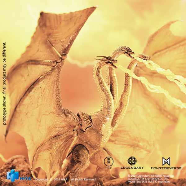 HIYA Toys Exquisite Basic Series Godzilla: King of the Monsters King Ghidorah Gravity Beam Ver. | 6957534202711