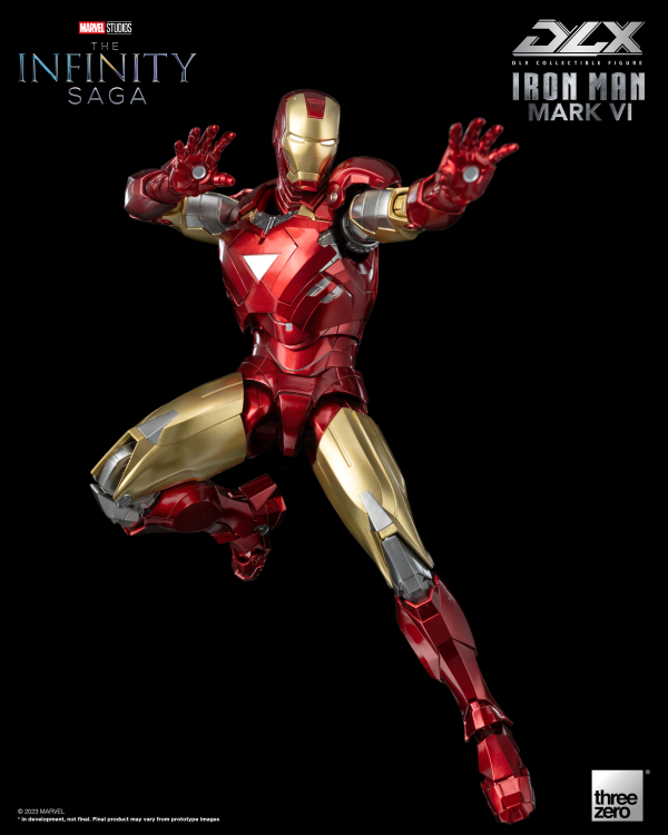 Three Zero Marvel Studios: The Infinity Saga: DLX Iron Man Mark 6 | 4895250809550