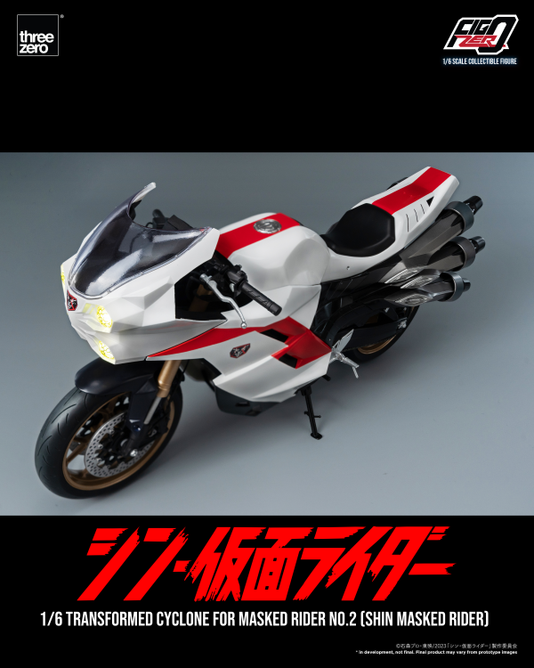Three Zero FigZero 1/6 Transformed Cyclone for Masked Rider No.2 (SHIN MASKED RIDER) | 4895250807952