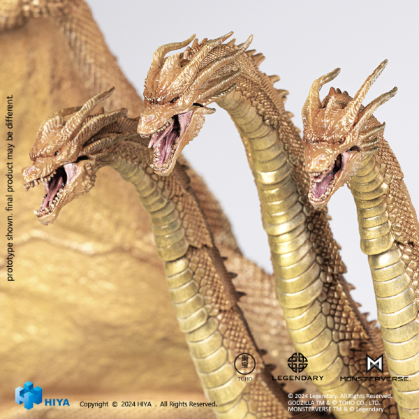 HIYA Toys Exquisite Basic Series Godzilla: King of the Monsters King Ghidorah Gravity Beam Ver. | 6957534202711
