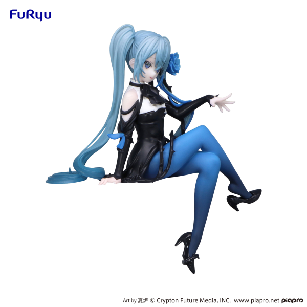 Hatsune Miku Noodle Stopper Figure -Blue Rose- | 4582655076433
