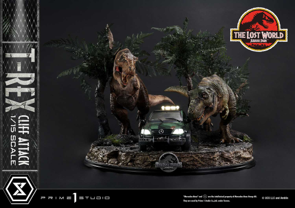 Prime 1 Studio Legacy Museum Collection The Lost World: Jurassic Park (Film) T-Rex Cliff Attack 1/15 scale | 4582647121004