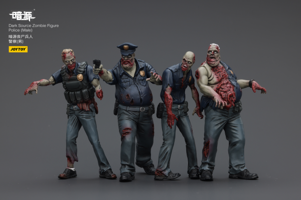 JOYTOY Dark Source Zombie Fiqure Police (Male)(6927054401635)