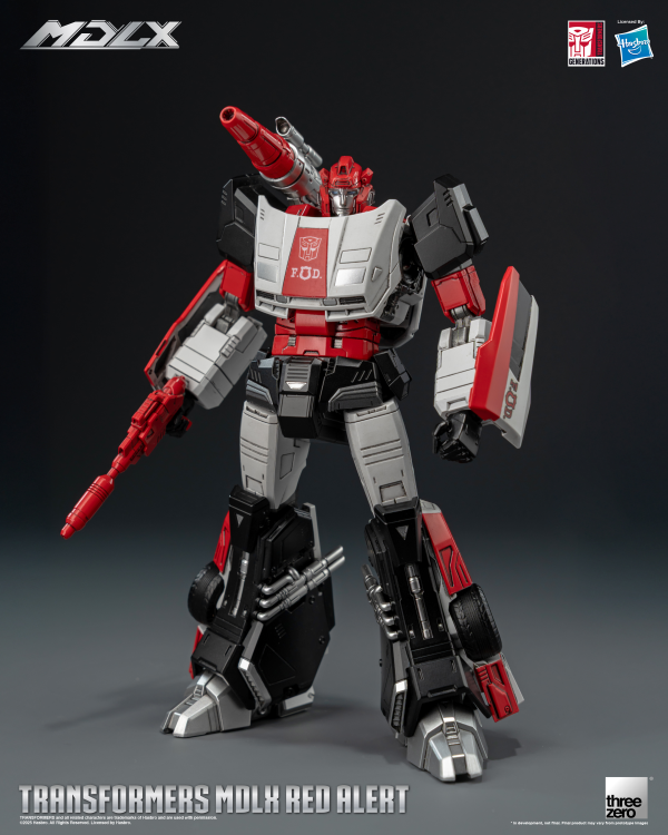 threezero Transformers - MDLX Red Alert | 4895250817388