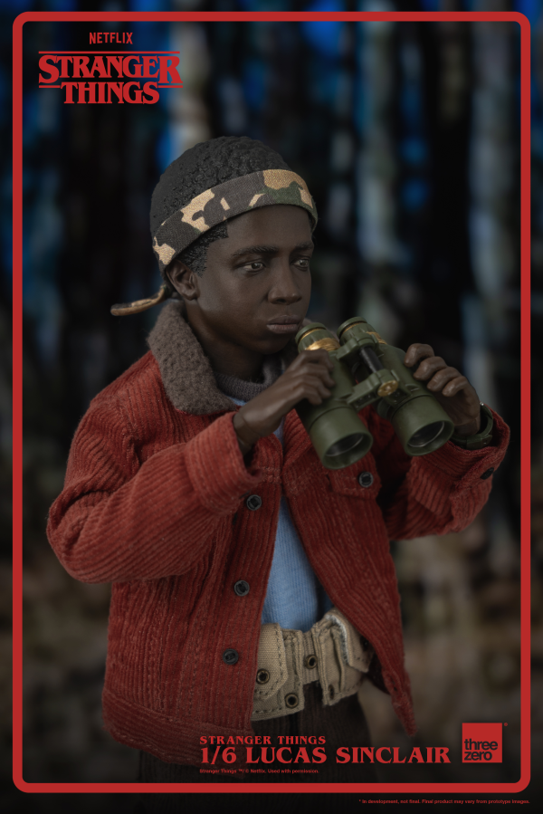 STRANGER THINGS LUCAS SINCLAIR 1/6 SCALE FIG | 4897056205130