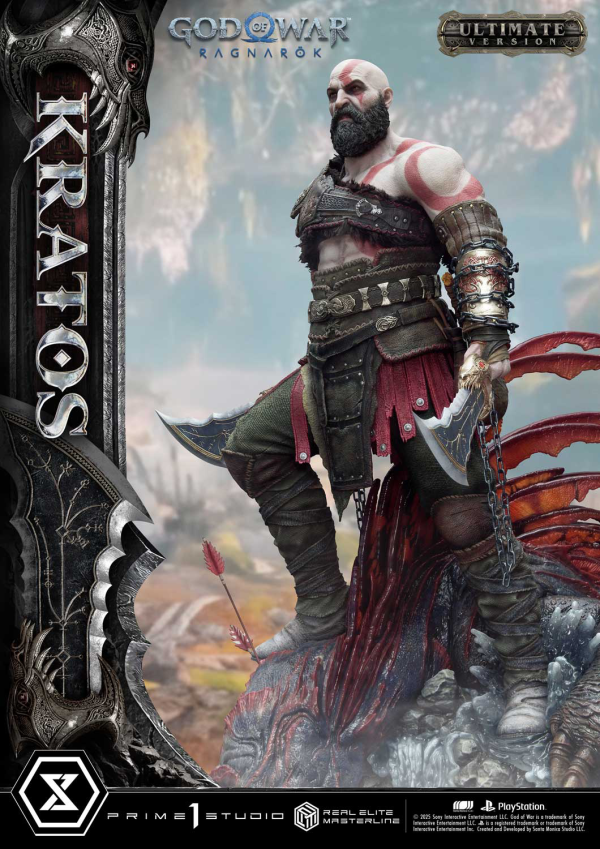 Prime 1 Studio Real Elite Masterline God of War: Ragnarok Kratos Ultimate Version | 4582647120793