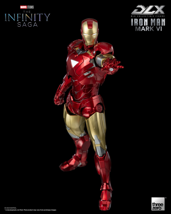 Three Zero Marvel Studios: The Infinity Saga: DLX Iron Man Mark 6 | 4895250809550