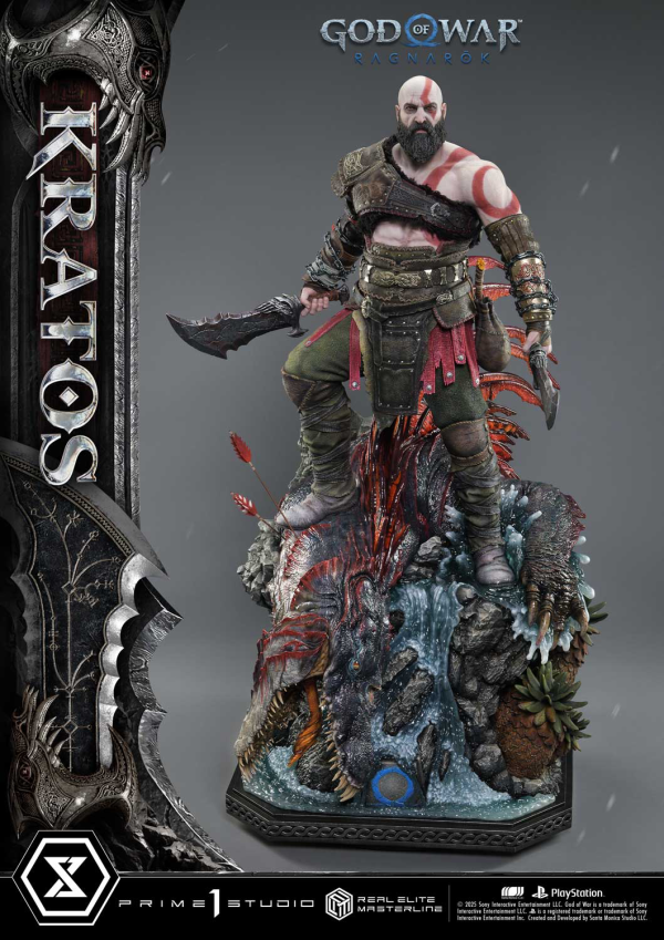 Prime 1 Studio Real Elite Masterline God of War: Ragnarok Kratos Regular Version | 4582647120786
