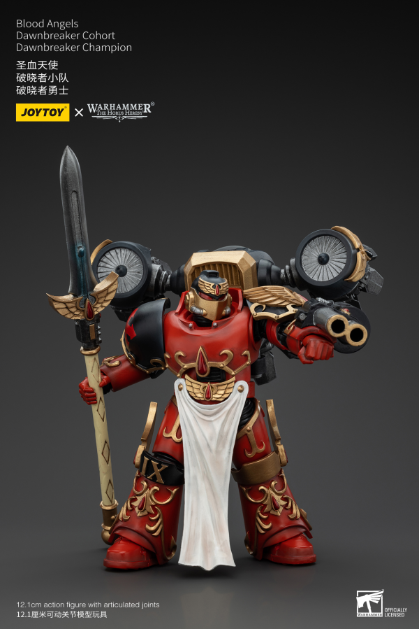 JOYTOY Blood Angels Dawnbreaker Cohort Dawnbreaker Champion | 6927054400461