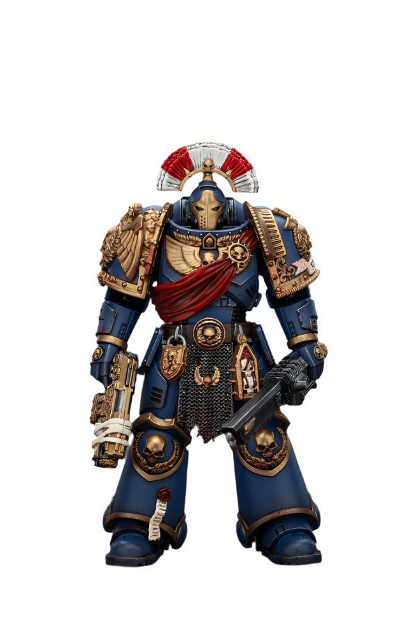JOYTOY Ultramarines Relic Secundus Armour with Artificer bolt rifle, chainsword and bolt pistol | 6927054401536