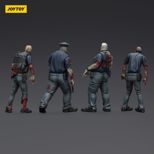 JOYTOY Dark Source Zombie Fiqure Police (Male)(6927054401635)