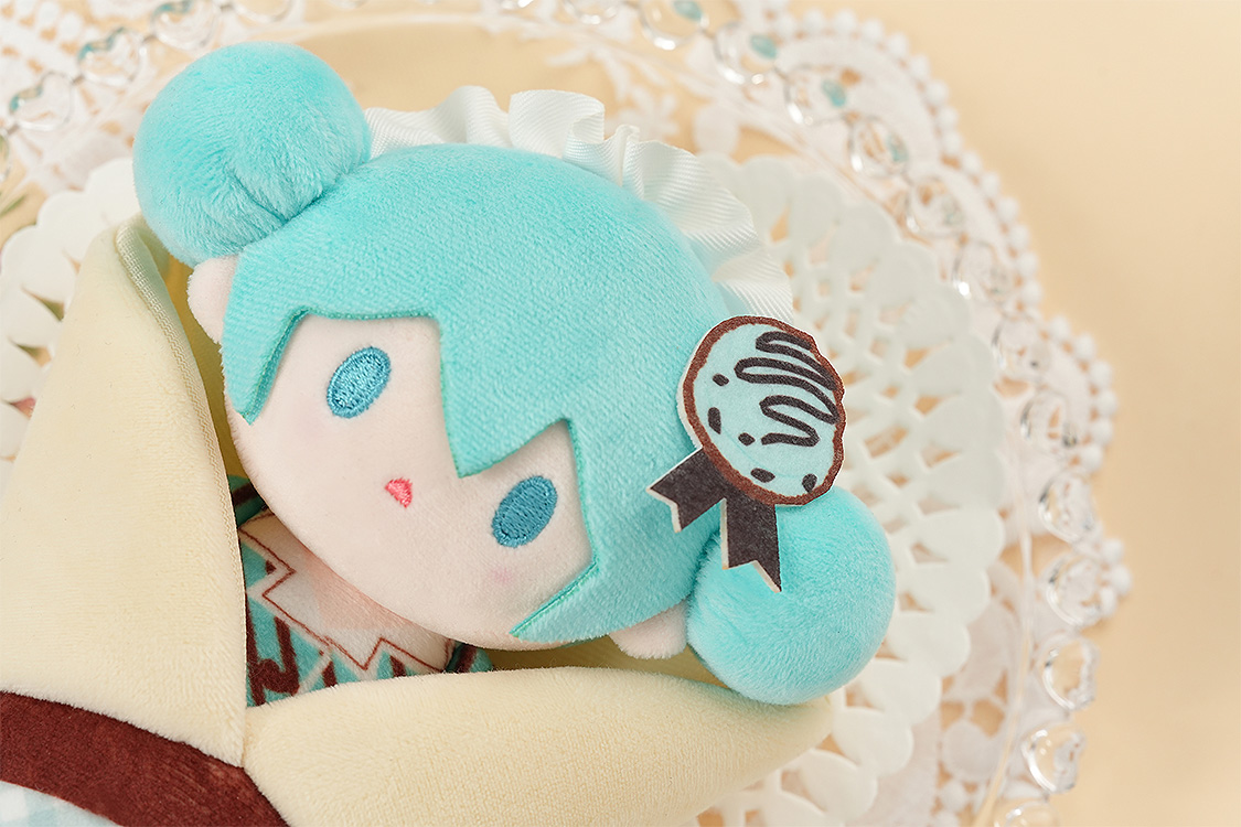 Character Vocal Series 01: Hatsune Miku Crêpe Mascot Keychain A | 4580416929677