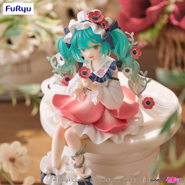 FuRyu Hatsune Miku Noodle Stopper Figure -Flower Fairy Anemone- | 4571623501169
