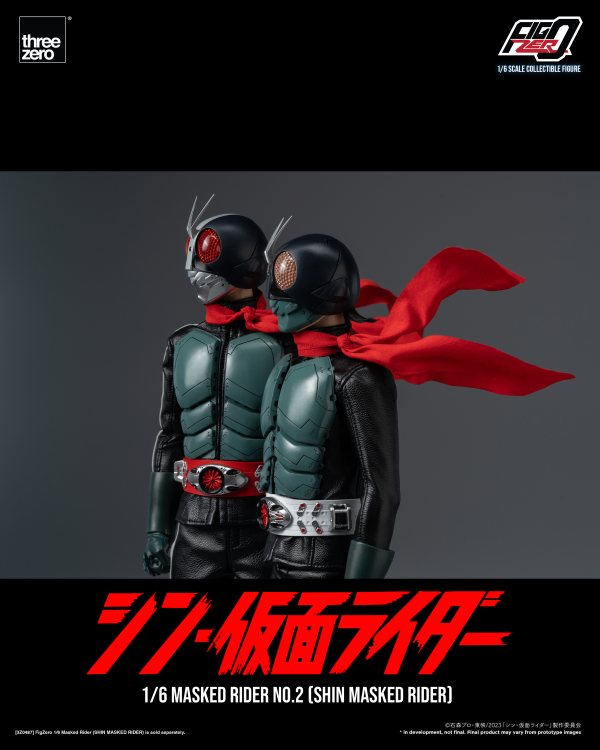 Three Zero FigZero 1/6 Masked Rider No.2 (SHIN MASKED RIDER) | 4895250807969