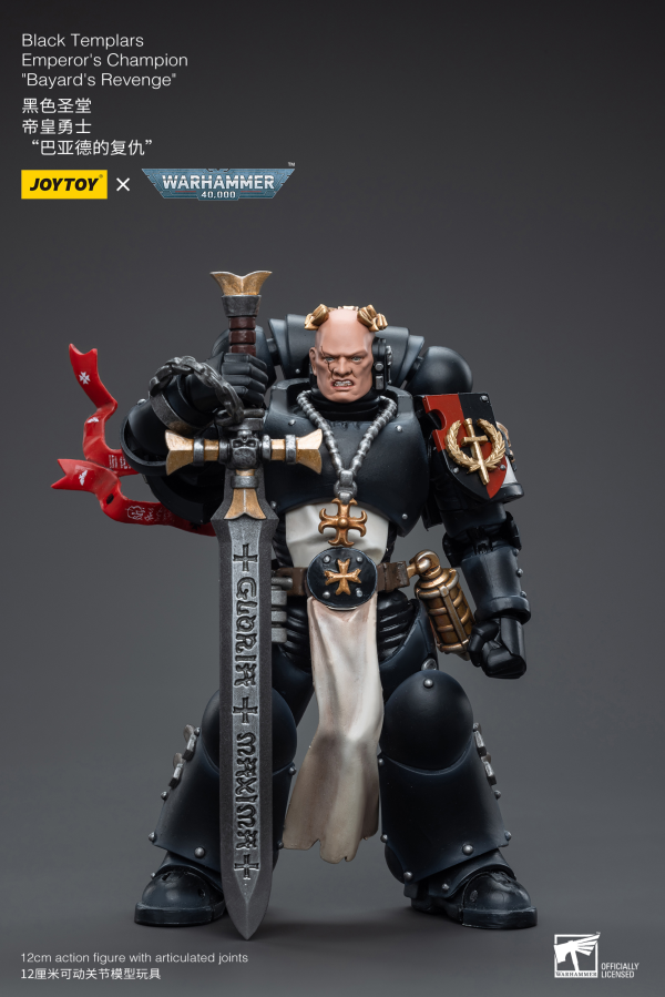 Joy Toy Black Templars Emperor's Champion Bayard's Revenge | 6973130376557