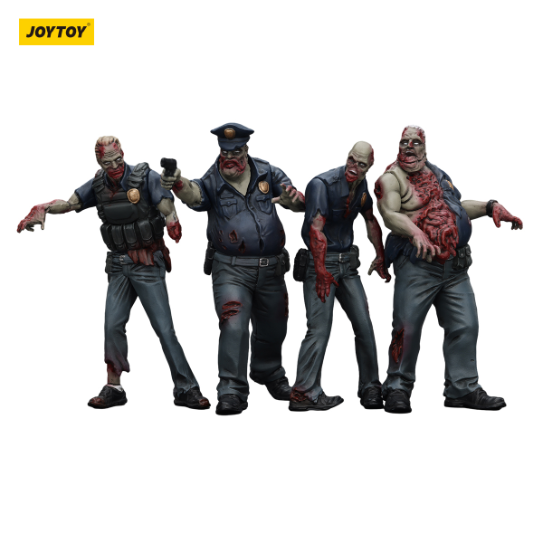 JOYTOY Dark Source Zombie Fiqure Police (Male)(6927054401635)