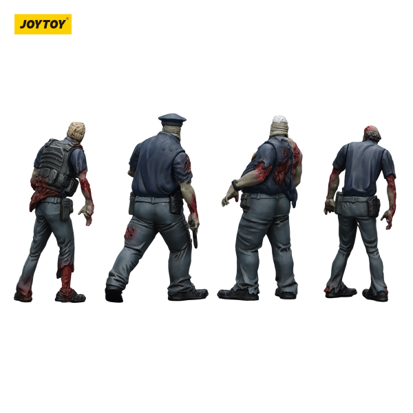 JOYTOY Dark Source Zombie Fiqure Police (Male)(6927054401635)