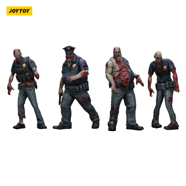 JOYTOY Dark Source Zombie Fiqure Police (Male)(6927054401635)