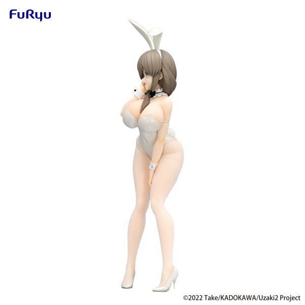 FuRyu Uzaki-chan Wants to Hang Out! BiCute Bunnies Figure -Tsuki Uzaki White Pearl ver.- | 4582782366278