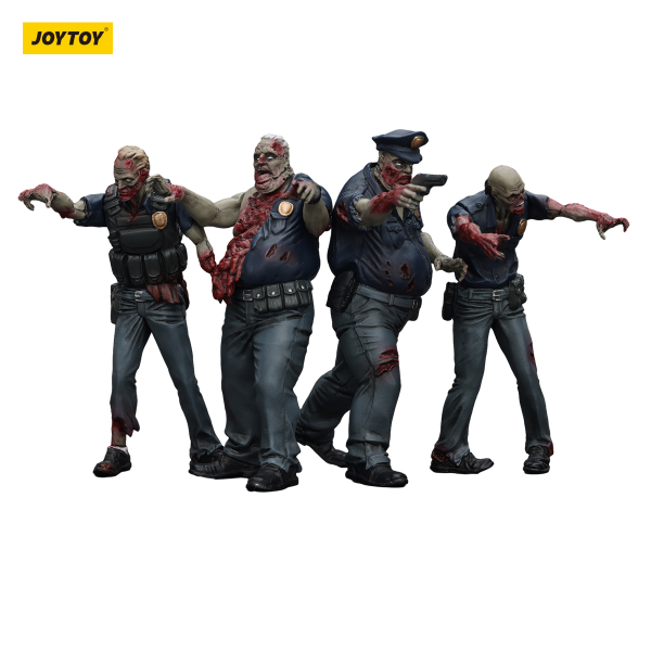 JOYTOY Dark Source Zombie Fiqure Police (Male)(6927054401635)
