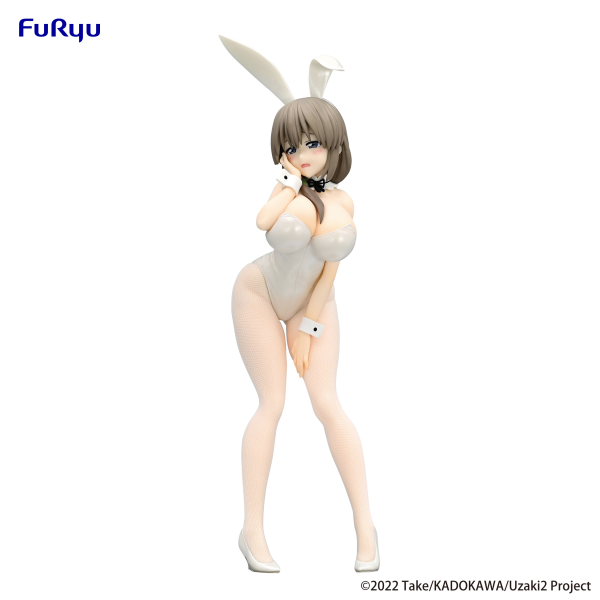 FuRyu Uzaki-chan Wants to Hang Out! BiCute Bunnies Figure -Tsuki Uzaki White Pearl ver.- | 4582782366278