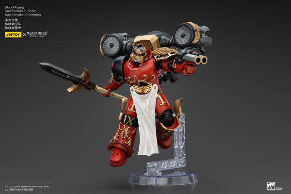 JOYTOY Blood Angels Dawnbreaker Cohort Dawnbreaker Champion | 6927054400461