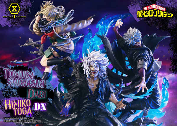 Prime 1 Studio Ultimate Premium Masterline My Hero Academia Tomura Shigaraki,Dabi,Himiko Toga DX Bonus Version | 4582647121097