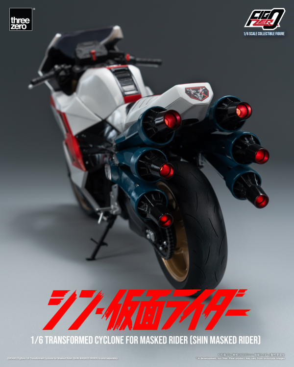 Three Zero FigZero 1/6 Transformed Cyclone for Masked Rider (SHIN MASKED RIDER) | 4895250807563
