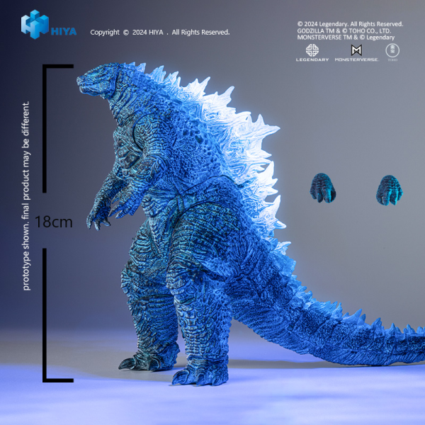 HIYA Toys Exquisite Basic Series GODXILLA x KONG THE NEW EMPIRE Energized Godzilla | 6957534204180