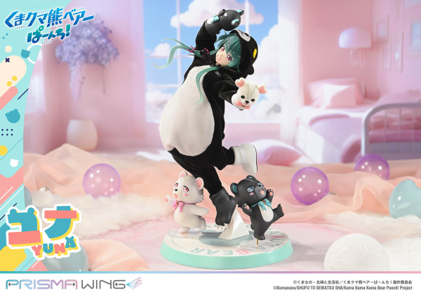 Prime 1 Studio PRISMA WING Kuma Kuma Kuma Bear Punch! Yuna 1/7 Scale Pre-Painted Figure | 4582647120601