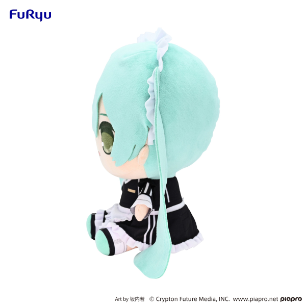 FURYU Corporation Hatsune Miku KYURUMARU Big Plush Toy -Sporty Maid- | 4582655073203
