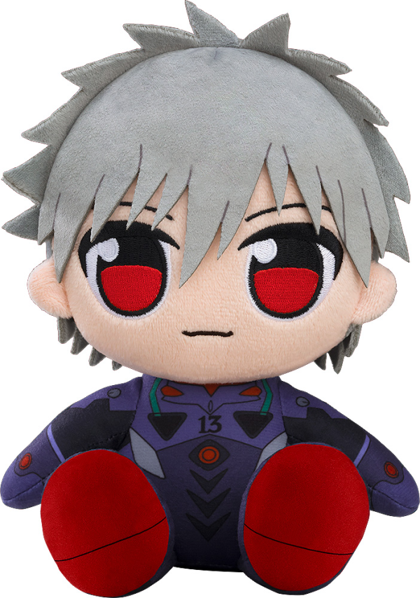 GOOD SMILE COMPANY Kuripan Plushie Kaworu Nagisa (Black Plugsuit)(4571697182172)(4571697182172)