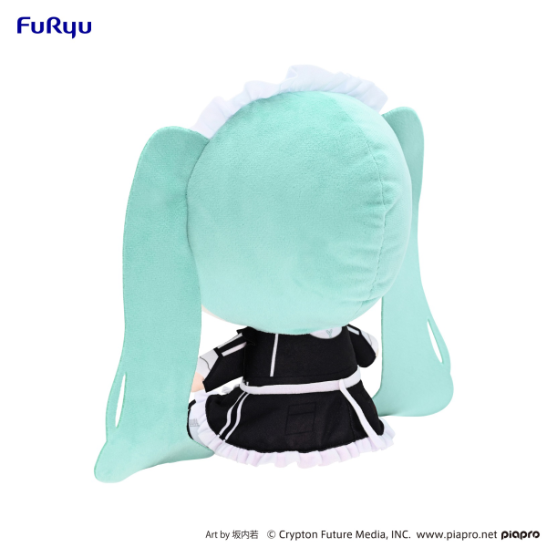 FURYU Corporation Hatsune Miku KYURUMARU Big Plush Toy -Sporty Maid- | 4582655073203