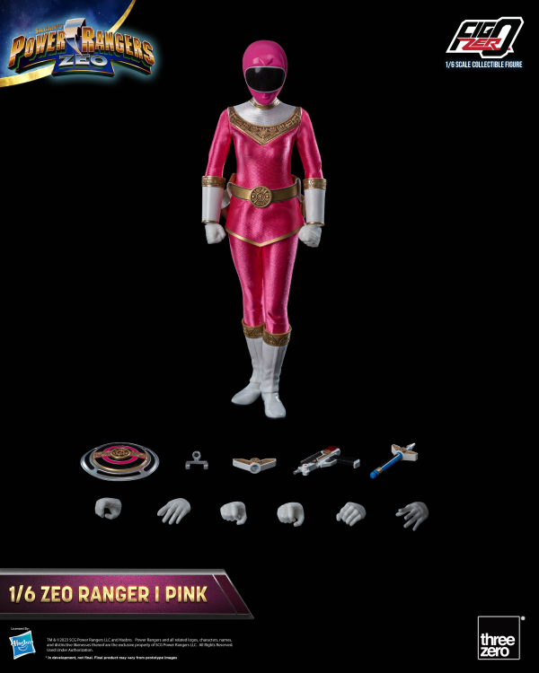 Three Zero Power Rangers Zeo - FigZero 1/6 Zeo Ranger I Pink | 4895250810310