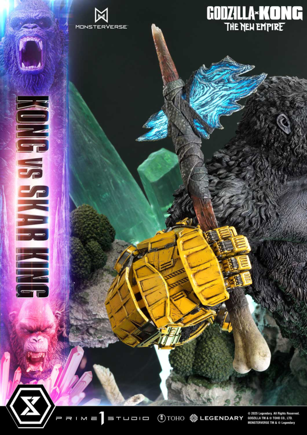Prime 1 Studio Ultimate Diorama Masterline Godzilla x Kong: The New Empire (Film) Kong vs Skar King Bonus Version | 4582647121707