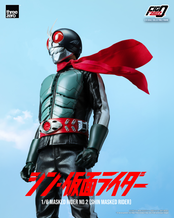 Three Zero FigZero 1/6 Masked Rider No.2 (SHIN MASKED RIDER) | 4895250807969