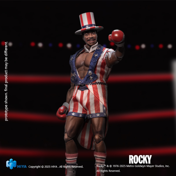 HIYA TOYS Exquisite Super Series 1/12 Scale 6 Inch Rocky I Apollo Action Figure(6957534203794)(6957534203794)