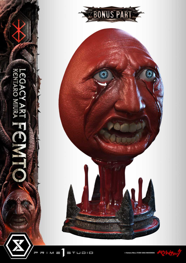 Prime 1 Studio Legacy Art "Kentaro Miura" Berserk Femto Bonus Version | 4582647120489