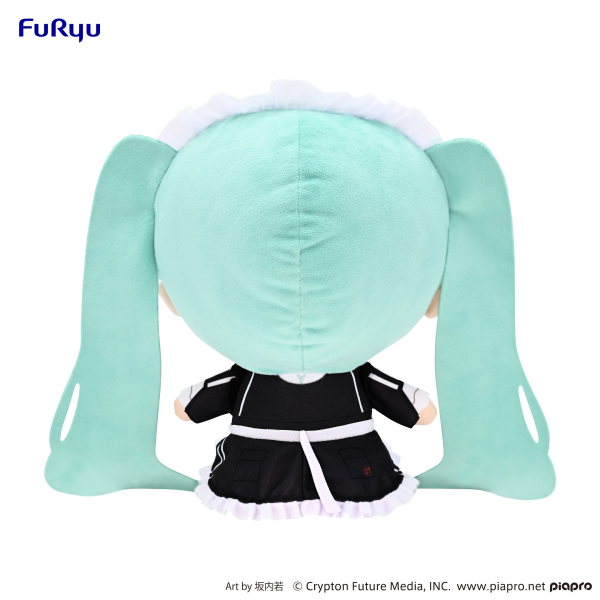 FURYU Corporation Hatsune Miku KYURUMARU Big Plush Toy -Sporty Maid- | 4582655073203